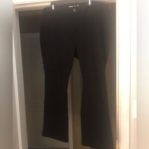 Old Navy Black Stretch Flare Pants